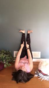 Beginner Yoga Legs Up The Wall Restorative Pose Video Legs Up The Wall Yoga For Legs Yoga For Beginners