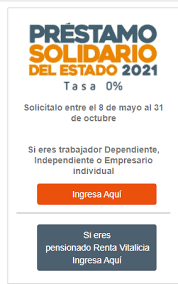 El desarrollo del préstamo solidario en chile estará abierto hasta el próximo 30 de septiembre y será otorgado. Prestamo Solidario Abrio Nuevo Periodo De Solicitud Asi Puedes Pedir La Ayuda