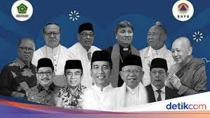 6 Tokoh Lintas Agama Panjatkan Doa Bersama Minta Corona Segera Hilang