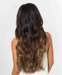 La coupe de cheveux iconique de lady di fait son grand retour. Clips Xxl Ombre Chatain Caramel