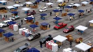 San antonio — austin wondzell's midnight blue s.u.v. Live San Antonio Food Bank Distributes Food To 2 000 Registered Families At Alamodome Woai