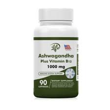 🌿 Más concentración, mejores resultados. Ashwagandha con 5% de  concentración + Vitamina B12, una combinación pensada para quienes quieren  resultados reales en su día a día. . Disponible en farmacias, macrobióticas  y en línea. 💚