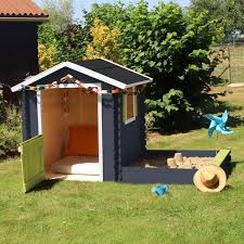 Cabane En Bois Pour Enfant Amande Cabane Bois Enfant Cabane Bois Bac A Sable