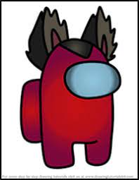 Pets are small creatures that follow the player, skins change the appearance of characters, and hats are put on the head. How To Draw Among Us Game Characters Drawing Tutorials Cartoons How To Draw Among Us Illustrations Lessons
