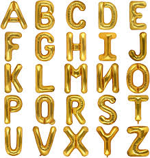 Today i'm sharing this set of full alphabet. Amazon Com 40 Inch Giant Gold Letter P Balloon Birthday Party Decorations Mylar Foil Big Alphabet Large Helium Balloon Toys Games