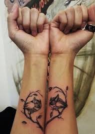 These matching tattoos can be inked on an arm, ankle, wrist or back shoulder tattoo design. 60 Best Matching Tattoos Meanings Ideas And Designs 2021
