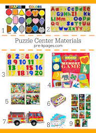 Help your preschooler with social awareness. Puzzle Center In Preschool Pre K And Kindergarten