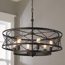 X Cage Urban Chandelier 6 Light Urban Light Fixtures Cabin Lighting Chandelier Lighting