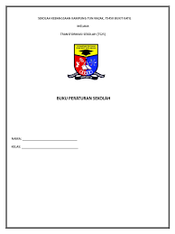 Peraturan akademik, terutama di sekolah, sangat penting untuk dibuat, disosialisasikan, dan diterapkan. Buku Peraturan Sekolah Kg Tun Razak