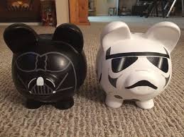 Stormtrooper Star Wars Hand Painted Ceramic Piggy Bank Large Hand Painted Ceramics Ceramic Painting Piggy Bank