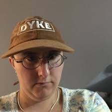 DYKE Embroidered Corduroy Hat