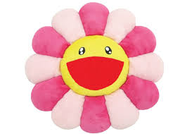 With 12 rounded petals and smiling faces, takashi murakami's flowers are celebrated for their display of joy and innocence. Takashi Murakami Flower Plush 60cm Fw17