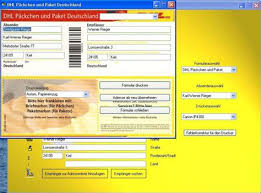 Das selbstklebende etikett (grauer bereich) stimmt mit dem dhl paketschein pdf überein. Dhl Paketaufkleber Drucken Paketkarte Ausdrucken Fullen Sie Die Paketaufkleber Manuell Mit Dem Kugelschreiber Aus Lubang Ilmu