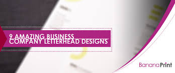 I like the solution here: 9 Amazing Business Company Letterhead Designs Includes Template