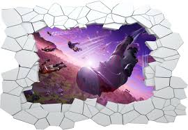 What is in the fortnite item shop today? Fortnite Fototapeta Otvor Na Stenu V Stene 130cm