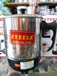 Pengiriman cepat pembayaran 100% aman. Jual Mug Teko Elektrik Elemen Pemanas Air Stainless Steele Ec 11 Di Lapak Sedulur Bukalapak
