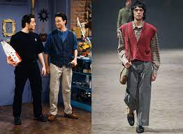 That show was friends, and across the following decade, it would grow to become the most famous sitcom of all time. Friends Outfits What Would The Characters Wear Today Vogue
