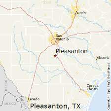 Here's the quick answer if you are able to make this entire trip by car without stopping. Best Places To Live In Pleasanton Texas