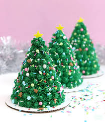 What a sweet and pretty cake! How To Make Mini Christmas Tree Cakes Sugar Sparrow
