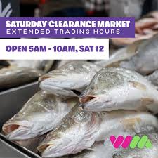 Start planning your Good Friday meals with our Saturday Clearance Market  EXTENDED TRADING HOURS! 🎉 We're opening an hour earlier at 5am this  weekend, April 12, so you can load up on
