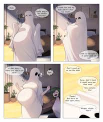 Erotic sheet ghost action - Halloween porn - Rule34 ghost fantasies