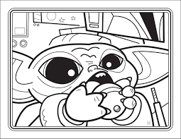 The Unofficial Baby Yoda Coloring Book Baby Coloring Pages Disney Princess Coloring Pages Coloring Books