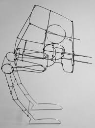 At At Wire Sculpture Get Bent On Hoth Wire Sculpture At At Walker Art Wire