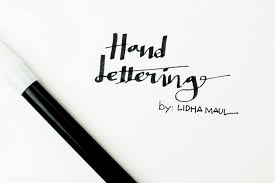 Rangkaian kata indah dari abjad meaningful life. Hand Lettering Using Felt Tip Marker Bulir Jeruk