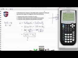 Instruction On How To Convert The Magnitude And Direction Of A Force To Calculate The I And J Components Of That Force Calculus Graphing Calculator Math