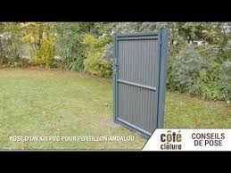 Cote Cloture Occulter Un Portillon Youtube