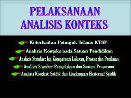 Petunjuk teknis ktsp 2010 dan keterkaitannya. Ppt Analisis Konteks Pada Satuan Pendidikan Powerpoint Presentation Free Download Id 6026396