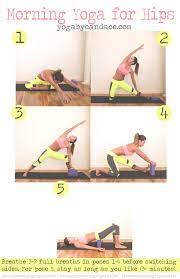 Morning Yoga Sequence For Tight Hips Yogabycandace