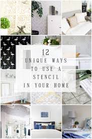 Don't forget your cabinets or vanities. How To Stencil A Ceiling A Mini Bathroom Makeover Dwell Beautiful