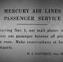 Mercury Air Lines from homesteadmuseum.blog