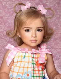 Baby girl wins pageant award