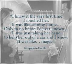 Quote from sleepless in seattle it was a million tiny little things that, when you added them all up, they meant we were supposed to be together… and i knew it. Words From Sleepless In Seattle Fall In Love All Over Again With These Rom Com Quotes Livingly