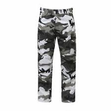 Details About Bdu Pants Camouflage Military Cargo Polly Cotton Fatigue Rothco 7881 City
