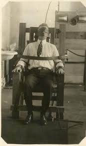 Electric Chair Old Sparky Man Photo Electric Chair