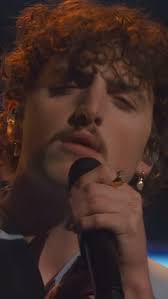 Benson Boone performed his hit song "Beautiful Things" from his debut album  'Fireworks & Rollerblades'