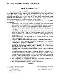Atunci cand se constata diferente, nota de receptie si constatare de diferente se intocmeste in trei exemplare de catre comisia de receptie legal se intocmesc formele privind lichidarea diferentelor constatate (toate exemplarele) si se inregistreaza in contabilitatea sintetica si analitica, atasata la. Nota Constatare