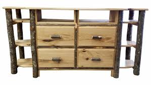 Tirsoo tv stand with 4 drawers. Hickory 60 Tv Stand W 4 Drawers Ez Mountain Rustic Furniture