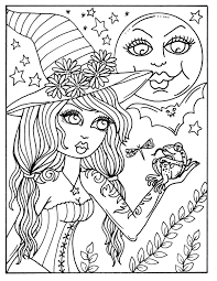 Hocus Pocus Witches Printable Coloring Pages For Adults Halloween Fun Halloween Witch Whimsical Coloring Book Halloween Coloring Book Witch Coloring Pages Halloween Coloring Book Halloween Coloring Pages