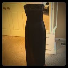 Alex Black Evening Gown Black Evening Gown Alex Evenings Dress Evening Gowns
