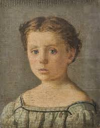 Child Portrait by Silvestro Lega: Buy fine art print