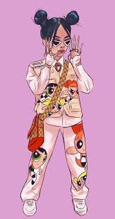 Billie Eilish Cartoon Drawing Black And White Pencil Marker Portrait Of Billie Eilish Wherearetheavocados Drawn By Lera Kiryakova Lera Kiryakova In 2020 Billie Billie Eilish Drawings