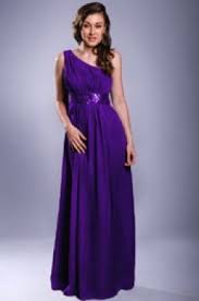 One Shoulder Cadbury Purple Bridesmaid Dress Cadbury Purple Bridesmaid Dresses Bridesmaid Dresses Dresses
