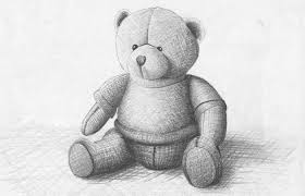 Learn To Draw 13 Cross Hatching A Teddy Bear Art By Nolan Teddy Bear Drawing Easy Drawings Sketches Pencil Drawings