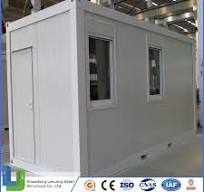 Two Bedroom Low Cost 20FT Luxury China Container House Detachable Container  House