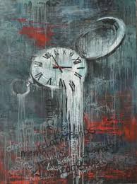 Choice Of Values Painting Clock Painting Conceptual Painting Art