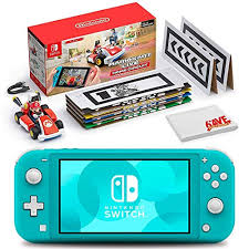 Be the first to review write a review. Nintendo Switch Lite Turquoise Bundle With Mario Kart Live Home Circuit Mario Set 6ave Cleaning Cloth Pricepulse